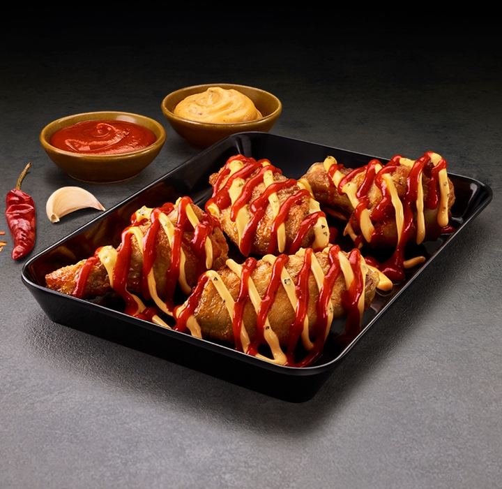 Saucy Roasted Chicken Wings