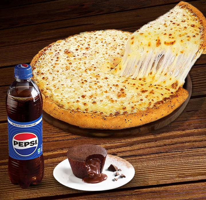 Double Cheese Margherita - Meal For 1