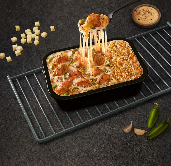 Mini Garlic Cheesiken Rice