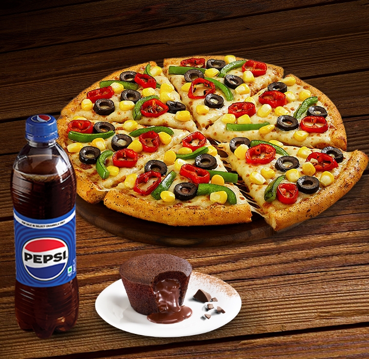 Veg Paradise Pizza - Meal For 1