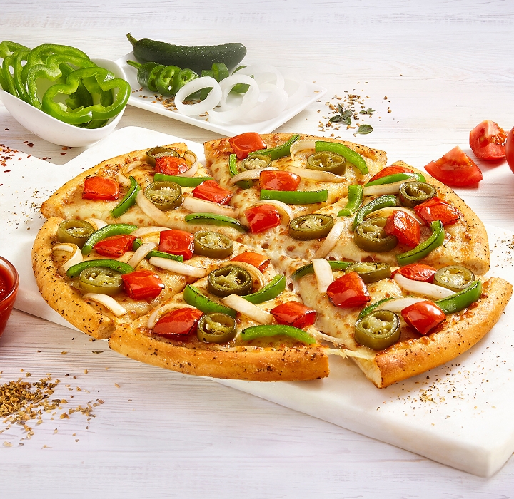 Mexican Green Wave Pizza – Cheese Burst (Reg)