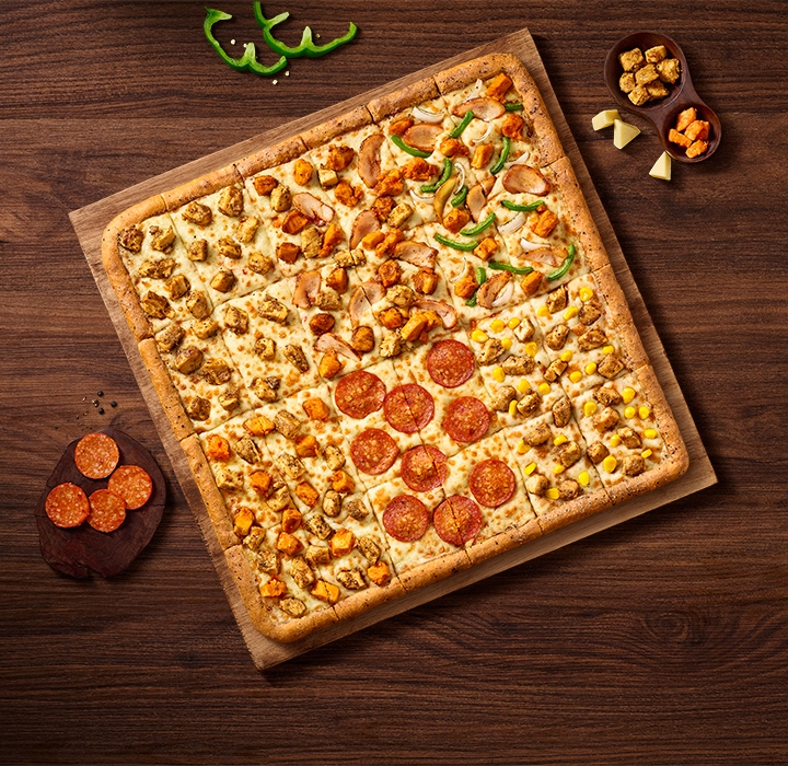 Big Big 6in1 Pizza - Non Veg