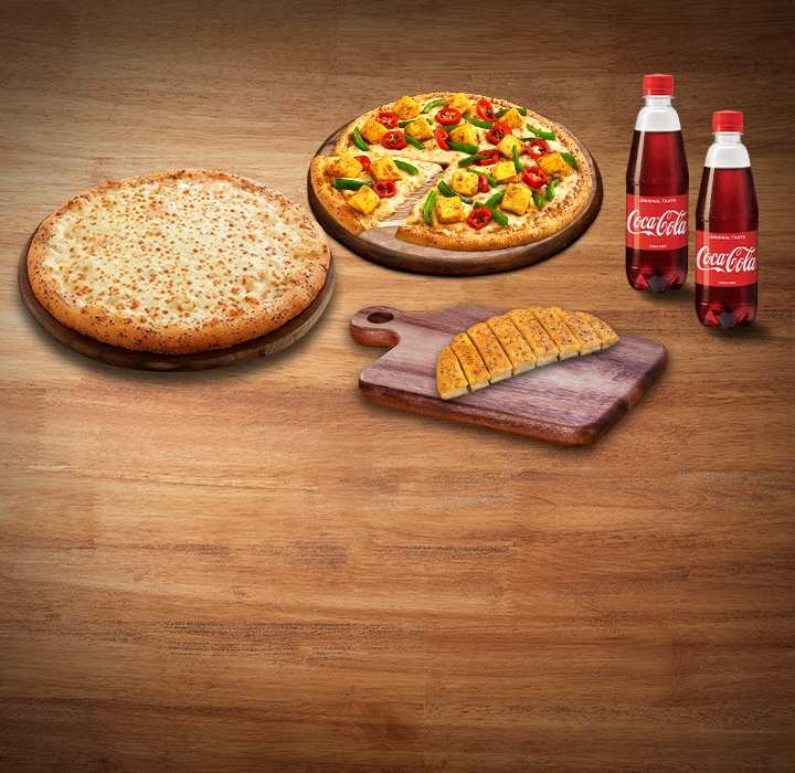 Meal For 4: Margherita & Peppy Paneer