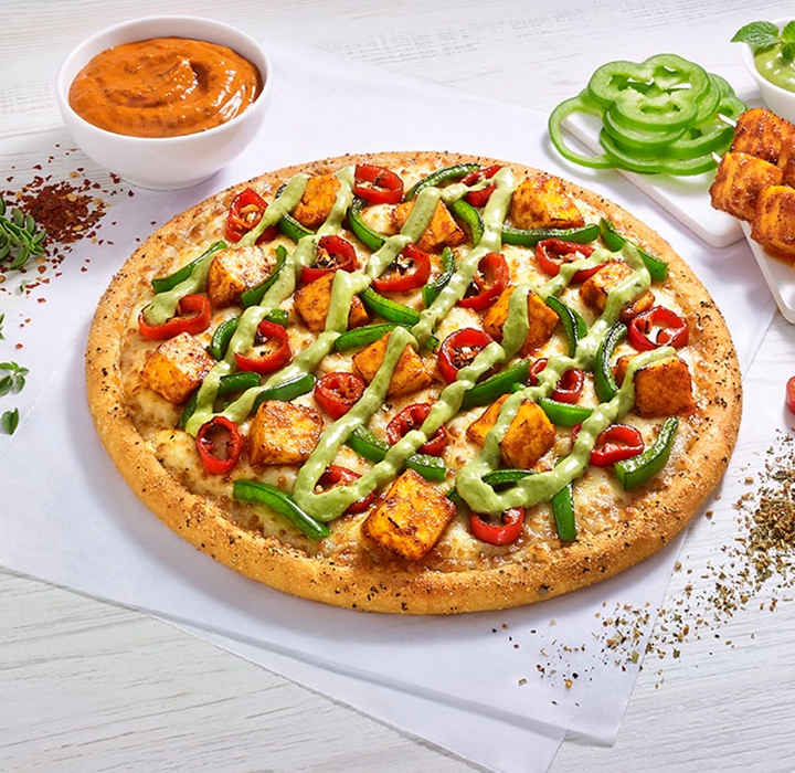 Indi Tandoori Paneer Pizza – Cheese Burst (Reg)