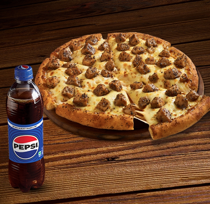 Pepper Barbecue Chicken + Pepsi